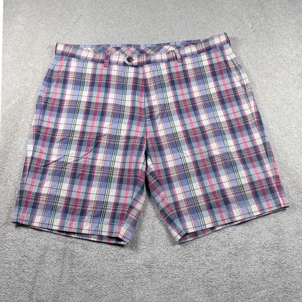 Brooks Brothers Shorts‎ Mens 42 Multi Color Excellent India Madras Plaid 346
